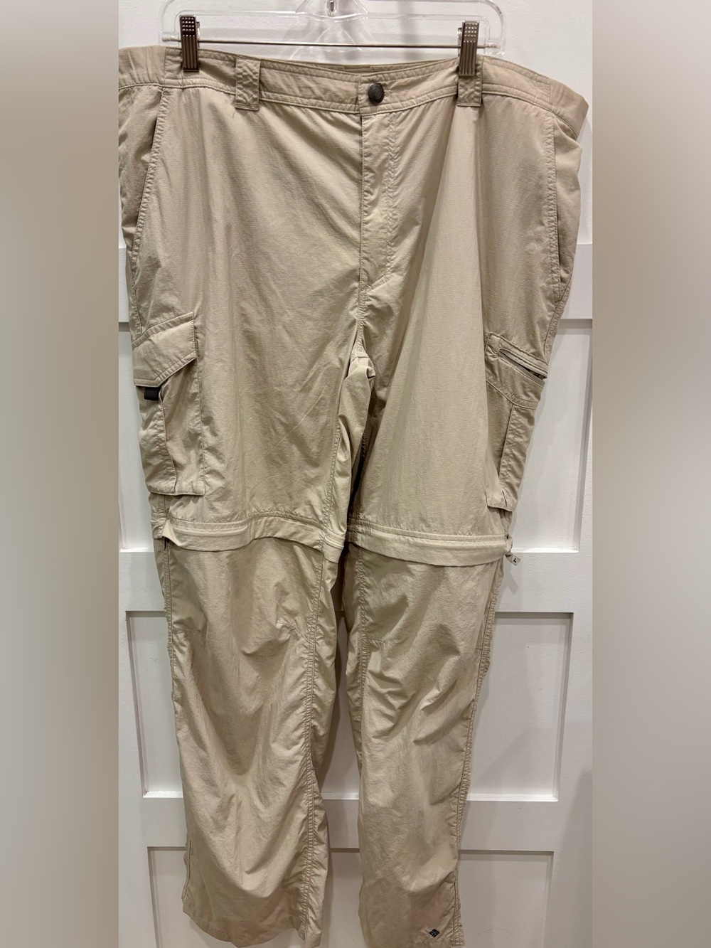 Columbia Men's Convertible Cargo Pants - Light Khaki